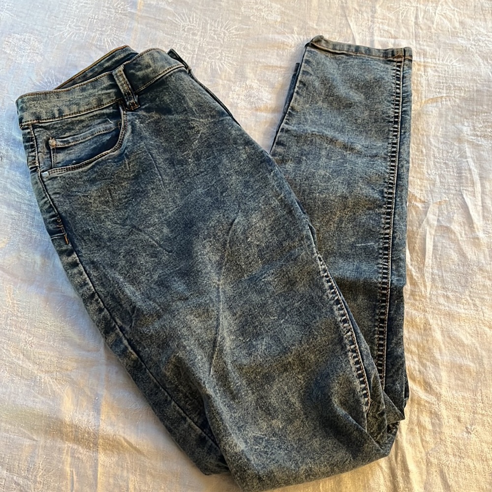 💥50% sale💥NWOT Terranova blue marble jegging E#900